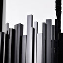 Candelabru Cristal BLOIS 10x E27 Negru Auriu