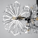 Candelabru Cristal PETERHOF Magno, Diametru 62cm, 25XG4, Negru, Inaltime Reglabila