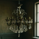 Candelabru Cristal SANSSOUCI Magno, 8xE14, Diametru 65cm, Alama Antichizata