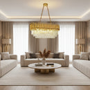 Candelabru Cristal VERSAILLES Regalis 10xE14, Diametru 80cm, Auriu, Inaltime Reglabila Candelabre Cristal Default Title Alessandro Design