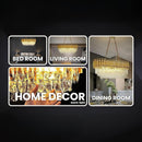 Candelabru Cristal VERSAILLES Regalis 10xE14, Diametru 80cm, Auriu, Inaltime Reglabila