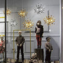 Candelabru Modern, CAPRICIO Allegro, 2xE14, Diametru 40cm, Auriu, Inaltime Reglabila