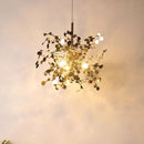 Candelabru Modern, CAPRICIO Allegro, 2xE14, Diametru 40cm, Auriu, Inaltime Reglabila