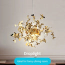 Candelabru Modern, CAPRICIO Allegro, 2xE14, Diametru 40cm, Auriu, Inaltime Reglabila