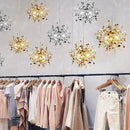 Candelabru Modern, CAPRICIO Allegro, 2xE14, Diametru 40cm, Auriu, Inaltime Reglabila