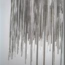 Lustra LED suspendata cu telecomanda ILLUMINA MAGNUS, 38W, lumina Rece/Calda/Neutra, Dimabila, Crom Lucios