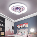 Lustra LED UNICORN, 104W, lumina Rece/Calda/Neutra, Roz