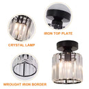 Lustra Georgiana 1x E27 Negru