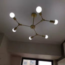 Lustra Architek Hexa, 6xE27, 90x80, Negru, Metal Lustre Moderne Default Title Alessandro Design