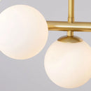 Lustra cu bec moderna LOFT Pavilion, 11x G9, Auriu, Metal, Inaltime Reglabila