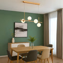 Lustra cu bec moderna LOFT Pavilion, 4x G9, Auriu, Metal, Inaltime Reglabila