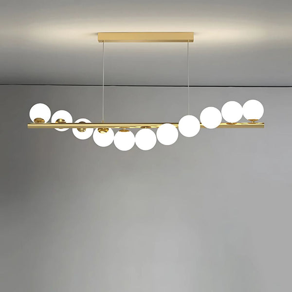 Lustra Vincenzo, 11x G9, Auriu, Metal, Inaltime reglabila