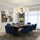 Lustra LOFT Chamber, 25x G9, Alb Auriu, Metal, Inaltime Reglabila, Modern Lustre Moderne Default Title Alessandro Design