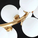 Lustra LOFT Chamber, 25x G9, Alb Auriu, Metal, Inaltime Reglabila, Modern Lustre Moderne Default Title Alessandro Design