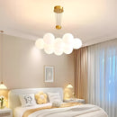 Lustra MODERNA, tip Pendul, LOFT Bagliore, Glob, 11xE27, Inaltime Reglabila, Auriu