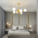 Lustra Suspendata LOFT, 6x E27, Auriu