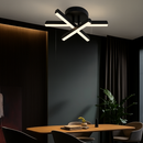 Lustra LED Diego, 18W, Negru, Metal, Lumina Rece/Calda/Neutra