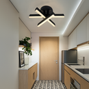 Lustra LED Diego, 18W, Negru, Metal, Lumina Rece/Calda/Neutra