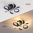 Lustra LED VERTEX HELIX, 15W, lumina Rece/Calda/Neutra, Negru