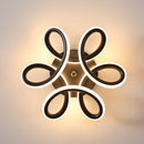 Lustra LED VERTEX HELIX, 15W, lumina Rece/Calda/Neutra, Negru