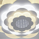 Lustra LED NEXA 3D, 36W, Diametru 24cm, lumina Rece/Calda/Neutra, Alb