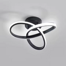 Lustra LED VERTEX Infinitum 26W, Lumina Rece/Calda/Neutra, Negru