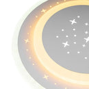 Lustra LED GUARELLA, 39W, lumina Rece/Calda/Neutra, Alb