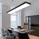 Lustra LED suspendata DARIN, 120cm, 23W, Inaltime Reglabila, Lumina Rece, Negru