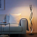 Lampadar LED Upsilon, 27W, 3000K/ 4000K/ 6000K, Metal si Acril, Negru Veioze & Lampadare Default Title Alessandro Design