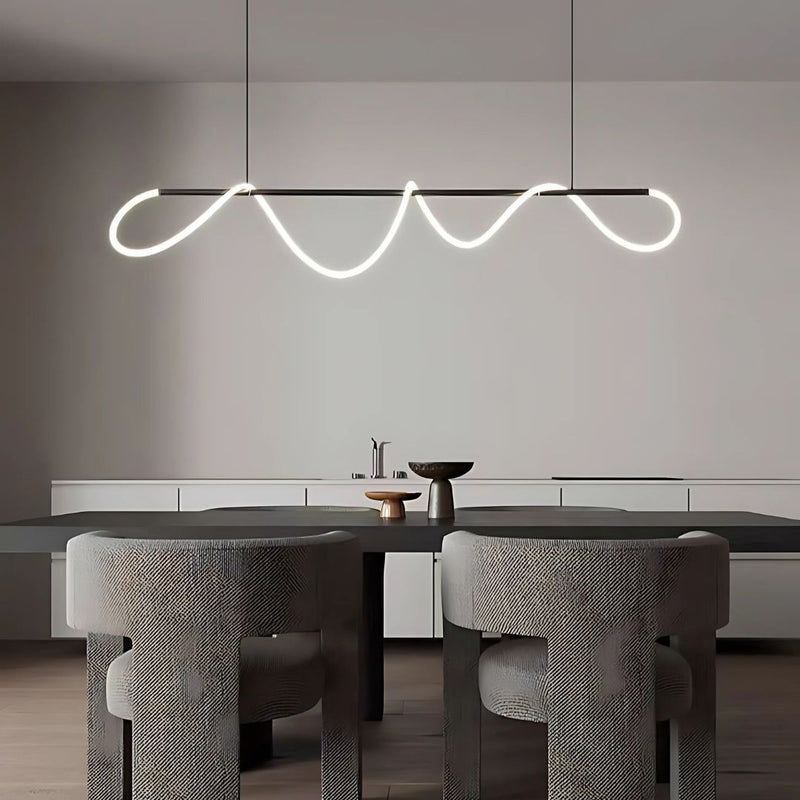 Lustra LED cu Telecomanda Divino, 24W, Dimabila, 4000K, Negru