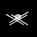 Lustra LED cu Telecomanda GIO, 54W, 4 Elemente, Lumina Rece/Clada/Neutra, Dimabila, Alb