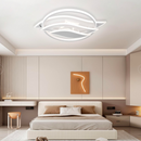 Lustra LED cu telecomanda JARRIA 52W, lumina Rece/Calda/Neutra/RGB, Dimabila, Alb