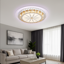 Lustra LED cu telecomanda DAVIDE RGB 70W, lumina Albastra/Rece/Calda, Dimabila, Alb