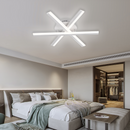 Lustra LED cu telecomanda ZOE, 40W, lumina Rece/Calda/Neutra, Dimabila, Alb