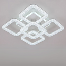 Lustra LED Astrid cu Telecomanda, 134W, Dimabil, Alb