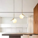 Lustra LOFT Haven, 1x E27, Alb Auriu, Metal, Inaltime Reglabila, Modern