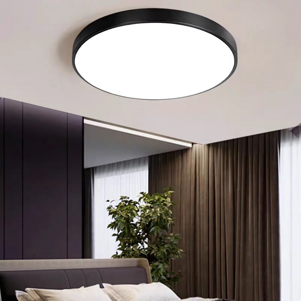 Plafoniera LED LUMA, 48W, Lumina Rece, Negru