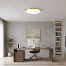 Plafoniera LED SOLIS 37cm 33W Lumina Rece Auriu