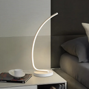 Veioza LED Nemesis, 10W, Lumina Rece/Calda/Neutra, Metal si Acril, Alb