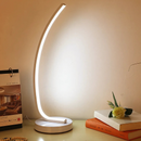 Veioza LED Nemesis, 10W, Lumina Rece/Calda/Neutra, Metal si Acril, Alb