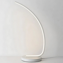 Veioza LED Nemesis, 10W, Lumina Rece/Calda/Neutra, Metal si Acril, Alb