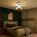 Lustra LED Diego, 18W, Alb, Metal, Lumina Rece/Calda/Neutra