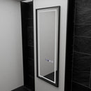 Oglinda LED Rectangula, 60x150cm, Bianca Senzor Radar Marcello, Sistem Dezaburire, Ceas & Termometru, Dimabila, Dressing Couture