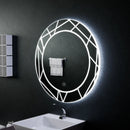 Oglinda LED Touch ASTRIX, 60cm, 6000K, Dimabila, Sistem Dezaburire Oglinzi Korman E Default Title Alessandro Design
