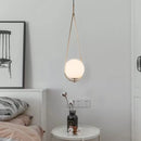 Lustra LOFT Haven, 1x E27, Alb Auriu, Metal, Inaltime Reglabila