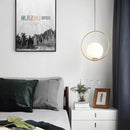 Lustra LOFT Haven, 1x E27, Alb Auriu, Metal, Inaltime Reglabila