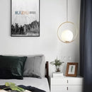 Lustra LOFT Haven, 1x E27, Alb Auriu, Metal, Inaltime Reglabila