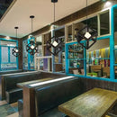 Lustra Forma Cub, STRUKTUR Uno, 1x E27, Negru, Suspendat, Metal