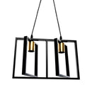 Pendul Patrisi 2x E27 Negru