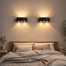 Aplica LED Exterior Ellis, 6W, 6 Surse de lumina, Lumina Calda, Negru
